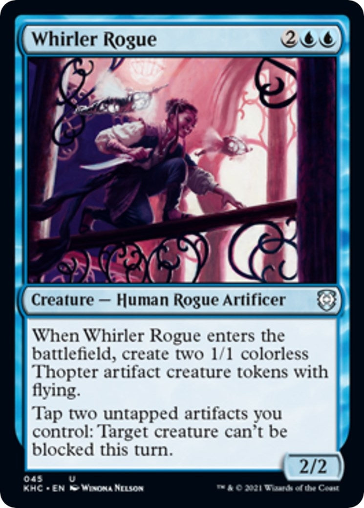 Image for Whirler Rogue (45) [Kaldheim] - Magic: The Gathering