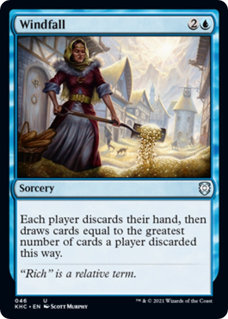 Image for Windfall (46) [Kaldheim] - Magic: The Gathering