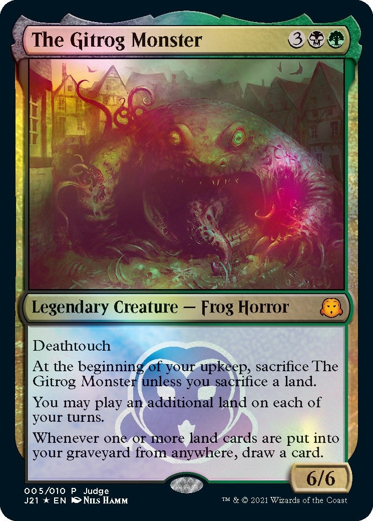 Image for The Gitrog Monster (5) [Judge Promos] - Magic: The Gathering