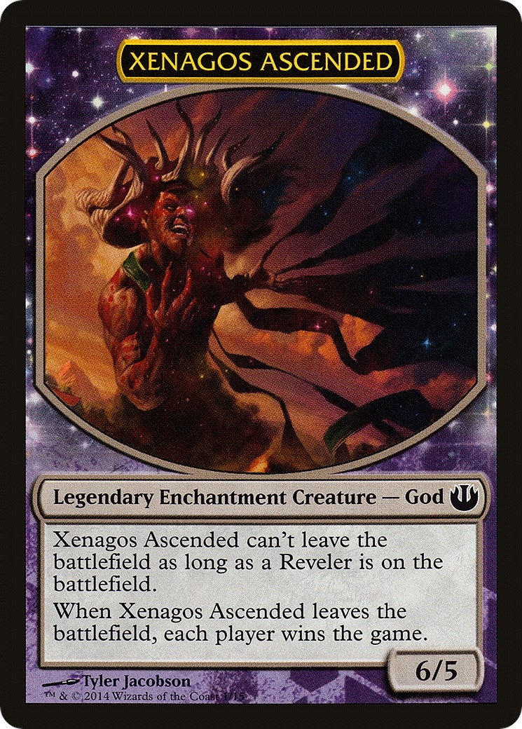 Image for Xenagos Ascended (1) [Hero's Path Promos] - Magic: The Gathering