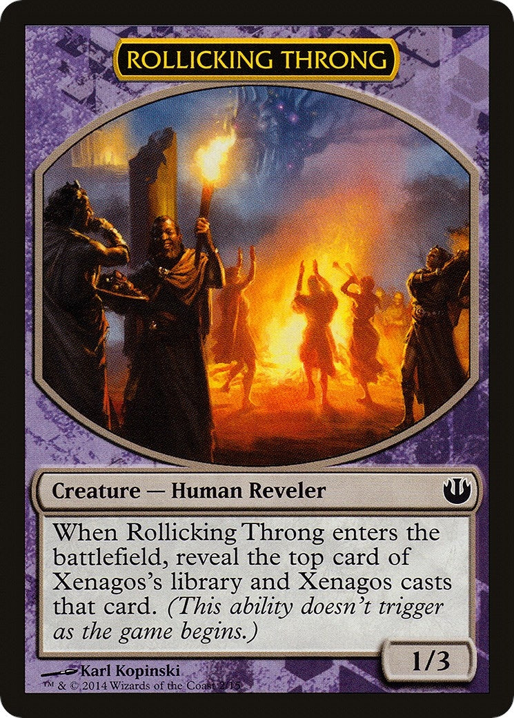 Image for Rollicking Throng (2) [Hero's Path Promos] - Magic: The Gathering