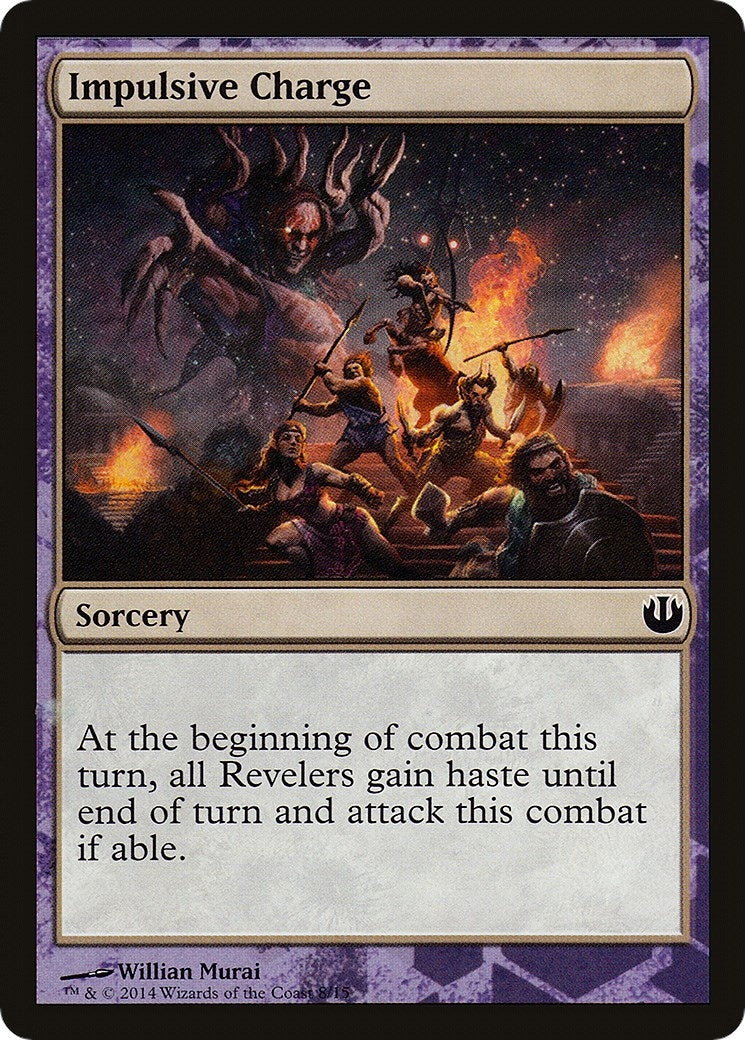 Image for Impulsive Charge (8) [Hero's Path Promos] - Magic: The Gathering