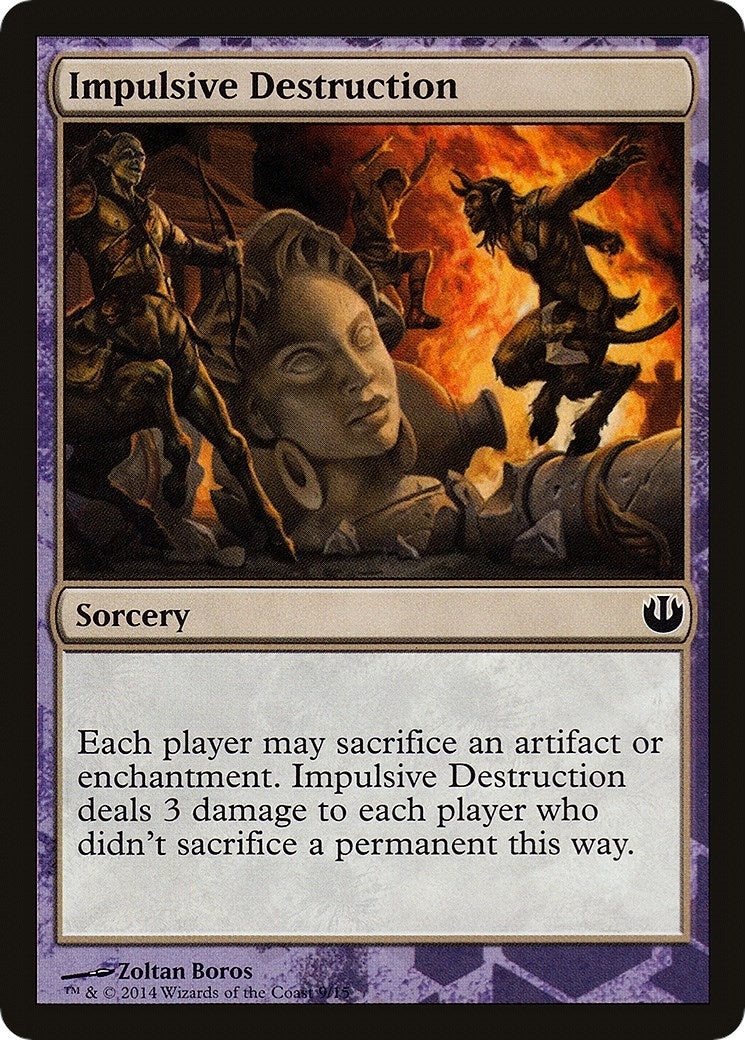 Image for Impulsive Destruction (9) [Hero's Path Promos] - Magic: The Gathering