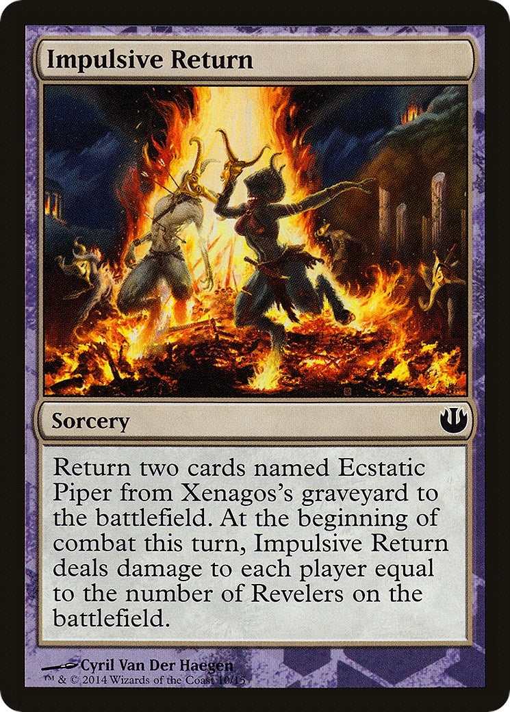 Image for Impulsive Return (10) [Hero's Path Promos] - Magic: The Gathering