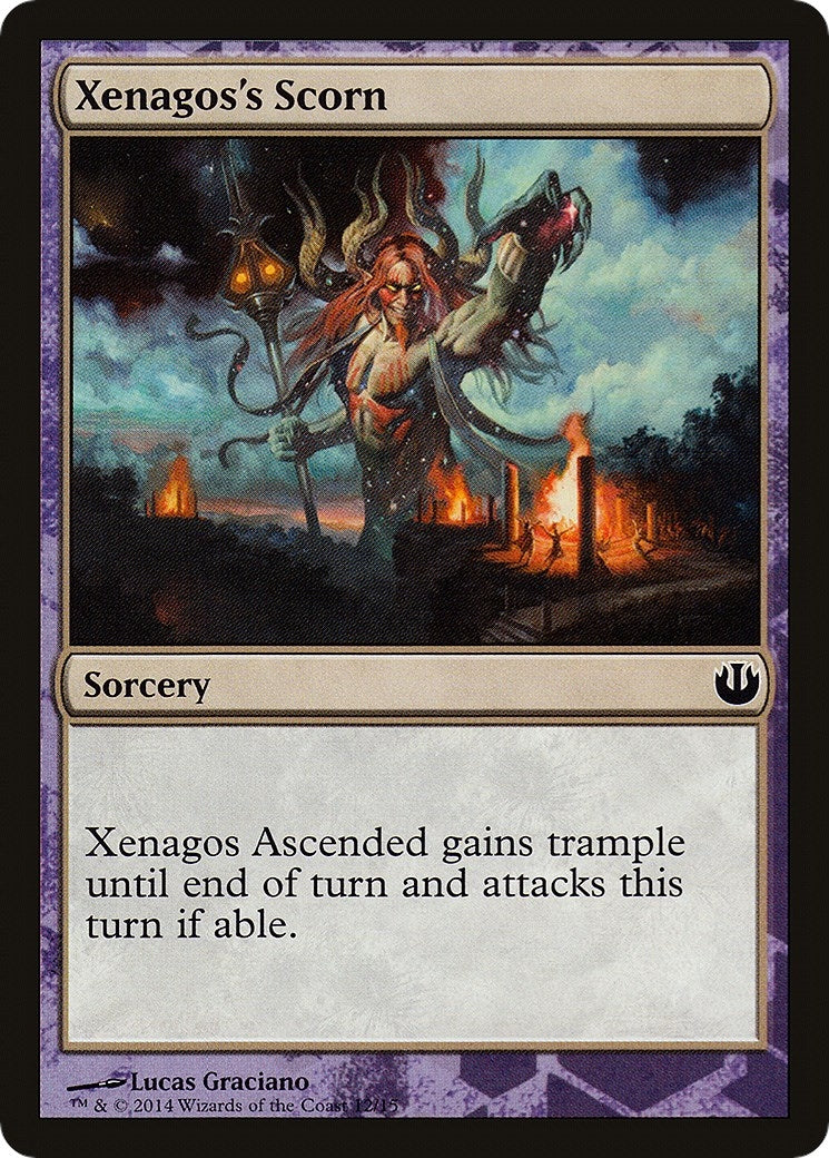 Image for Xenagos's Scorn (12) [Hero's Path Promos] - Magic: The Gathering