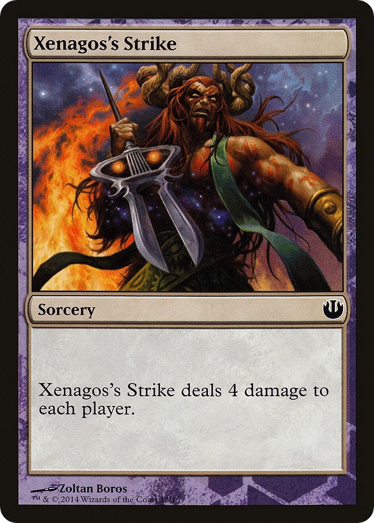 Image for Xenagos's Strike (13) [Hero's Path Promos] - Magic: The Gathering