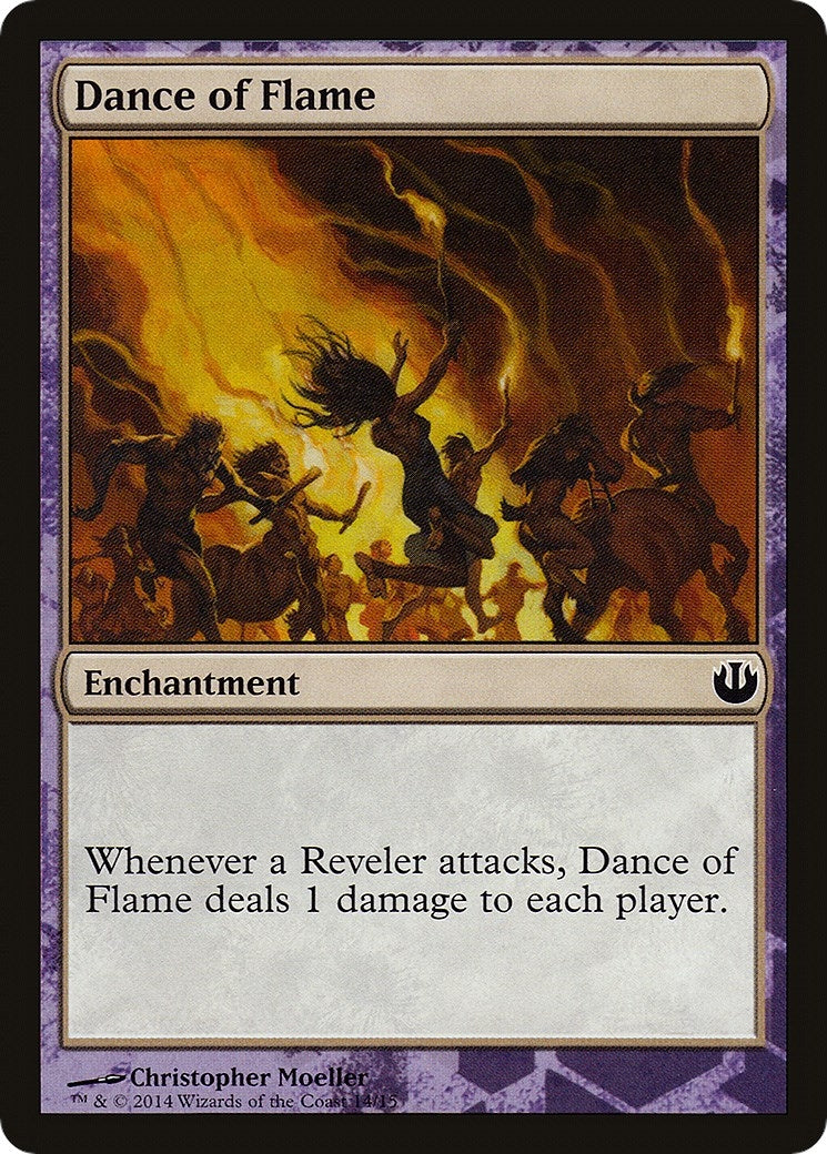 Image for Dance of Flame (14) [Hero's Path Promos] - Magic: The Gathering