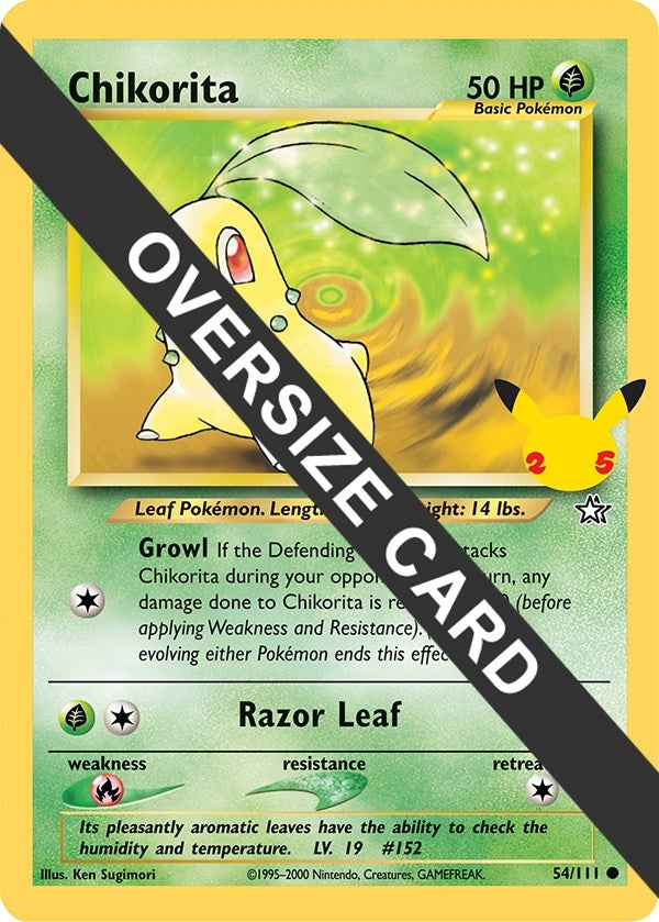 Image for Chikorita (054/111) [First Partner Pack] - Pokemon