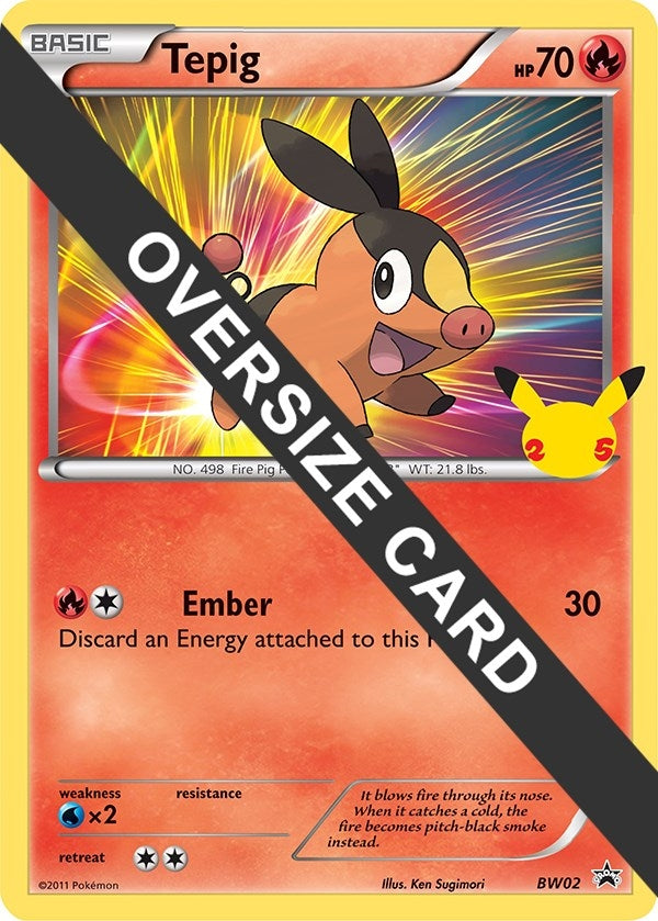 Image for Tepig (BW02) [First Partner Pack] - Pokemon