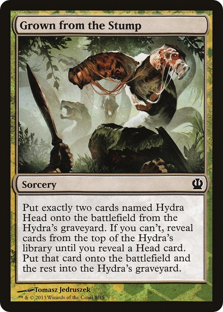 Image for Grown from the Stump (8) [Hero's Path Promos] - Magic: The Gathering
