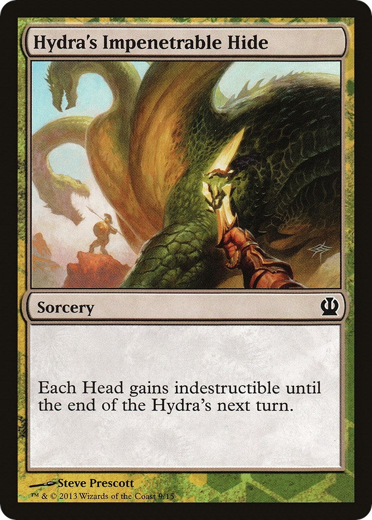 Image for Hydra's Impenetrable Hide (9) [Hero's Path Promos] - Magic: The Gathering