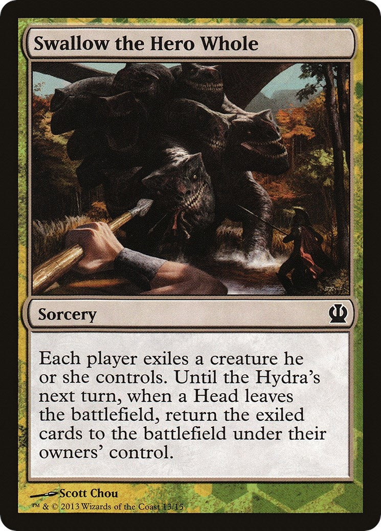 Image for Swallow the Hero Whole (13) [Hero's Path Promos] - Magic: The Gathering