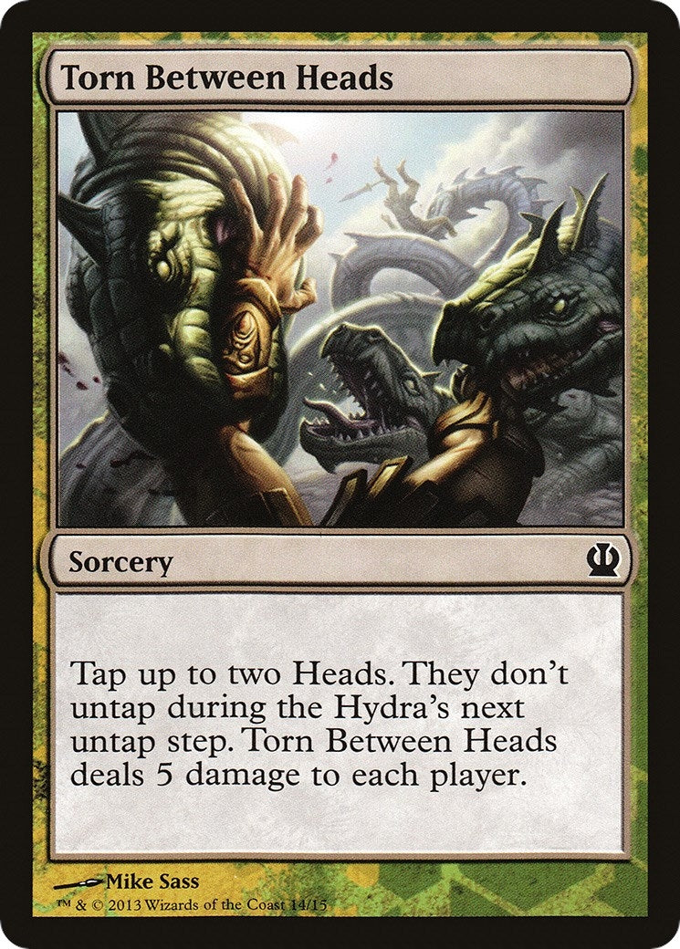 Image for Torn Between Heads (14) [Hero's Path Promos] - Magic: The Gathering