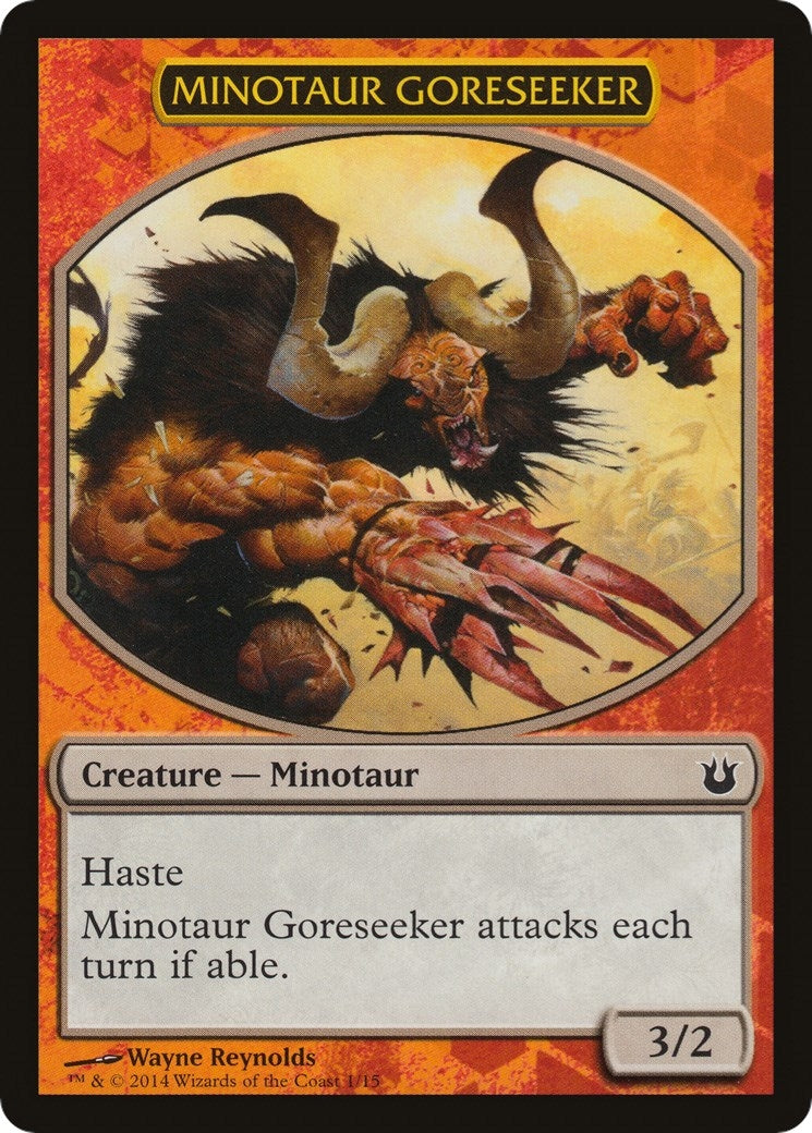 Image for Minotaur Goreseeker (1) [Hero's Path Promos] - Magic: The Gathering