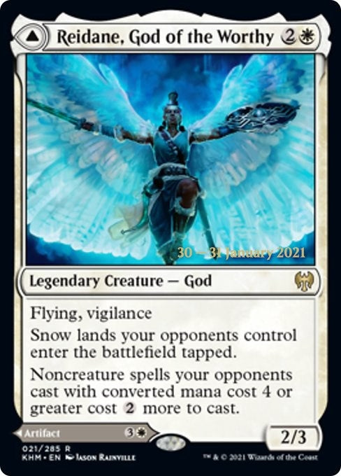 Image for Reidane, God of the Worthy (21) [Prerelease Cards] - Magic: The Gathering
