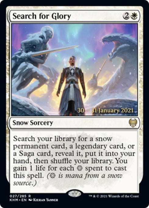 Image for Search for Glory (27) [Prerelease Cards] - Magic: The Gathering