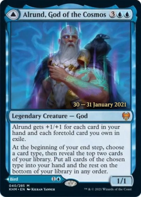 Image for Alrund, God of the Cosmos (40) [Prerelease Cards] - Magic: The Gathering