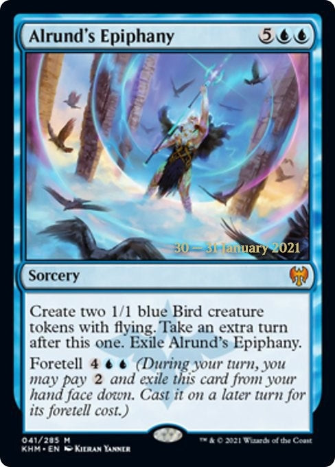 Image for Alrund's Epiphany (41) [Prerelease Cards] - Magic: The Gathering
