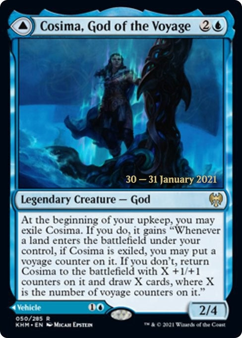 Image for Cosima, God of the Voyage (50) [Prerelease Cards] - Magic: The Gathering