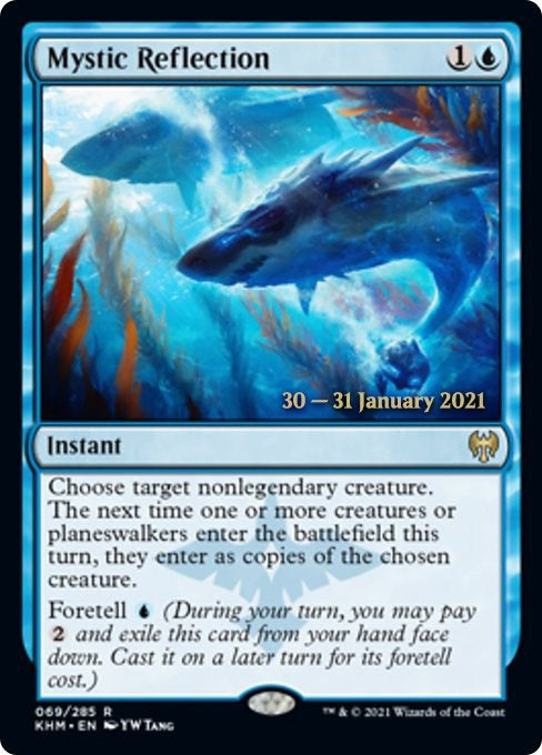 Image for Mystic Reflection (69) [Prerelease Cards] - Magic: The Gathering