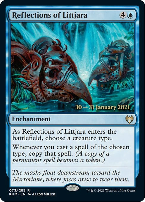 Image for Reflections of Littjara (73) [Prerelease Cards] - Magic: The Gathering
