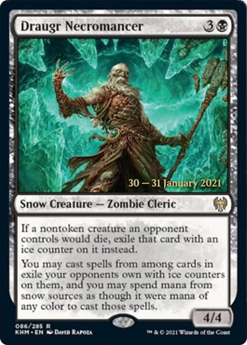 Image for Draugr Necromancer (86) [Prerelease Cards] - Magic: The Gathering