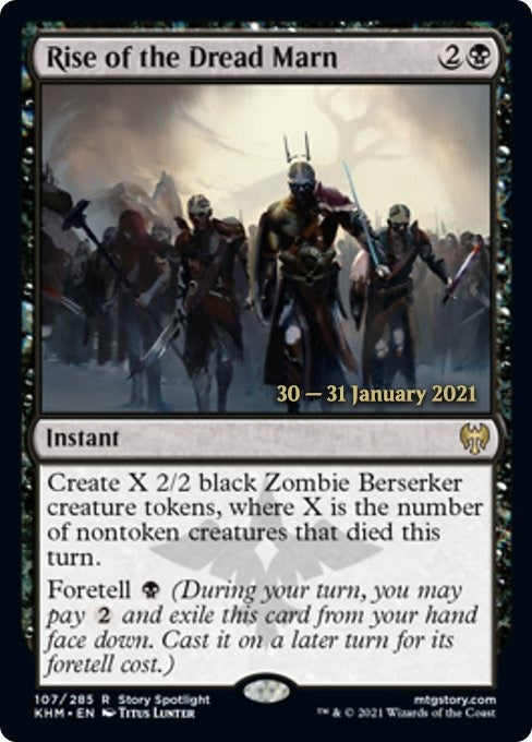 Image for Rise of the Dread Marn (107) [Prerelease Cards] - Magic: The Gathering
