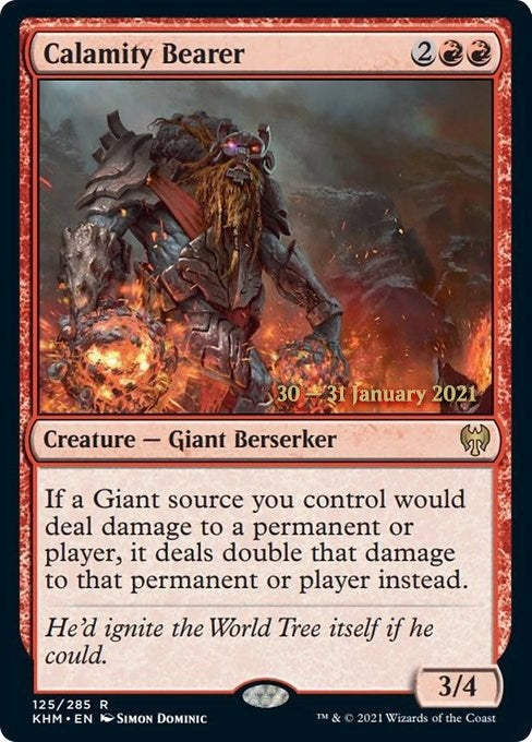 Calamity Bearer (125) [Prerelease Cards]