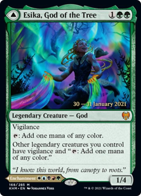 Image for Esika, God of the Tree (168) [Prerelease Cards] - Magic: The Gathering