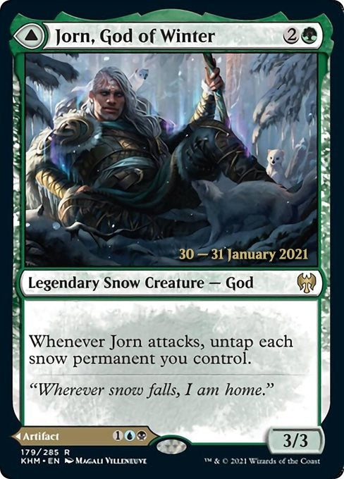 Image for Jorn, God of Winter (179) [Prerelease Cards] - Magic: The Gathering