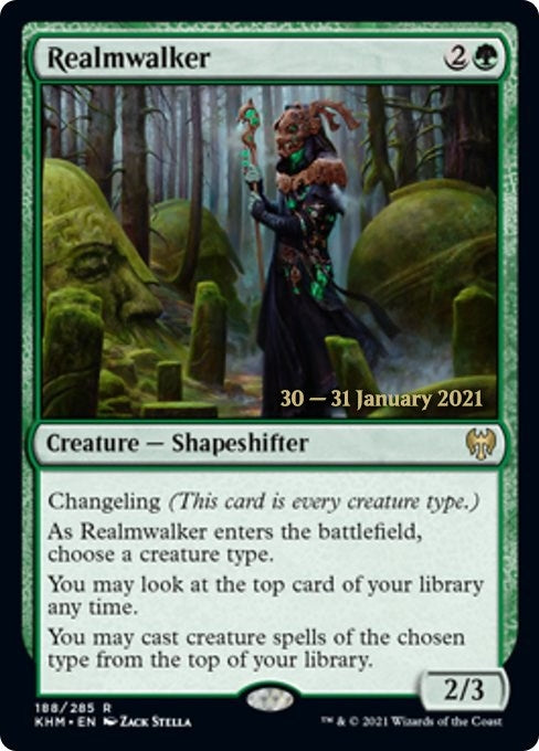 Image for Realmwalker (188) [Prerelease Cards] - Magic: The Gathering