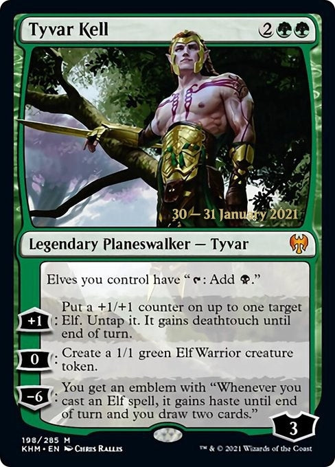 Image for Tyvar Kell (198) [Prerelease Cards] - Magic: The Gathering