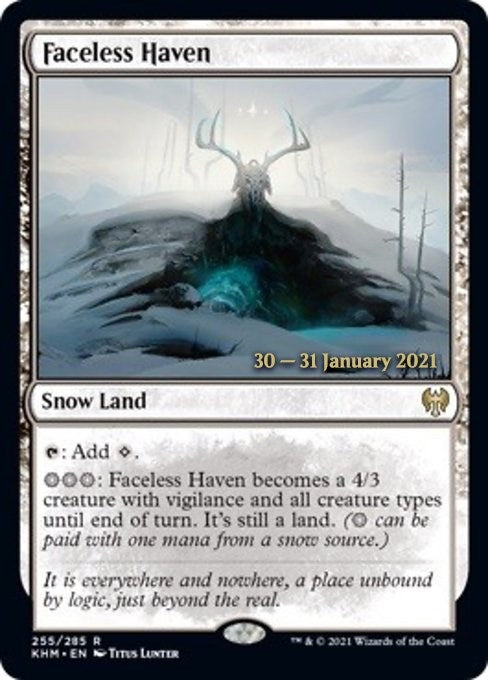 Image for Faceless Haven (255) [Prerelease Cards] - Magic: The Gathering