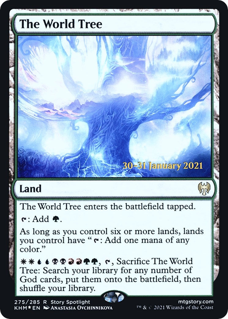 Image for The World Tree (275) [Prerelease Cards] - Magic: The Gathering