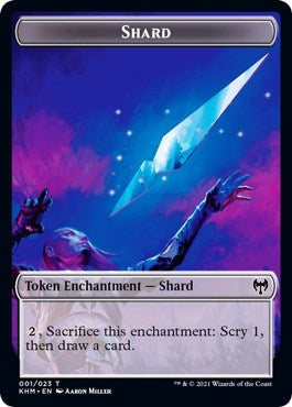 Image for Shard Token (1) [Kaldheim] - Magic: The Gathering