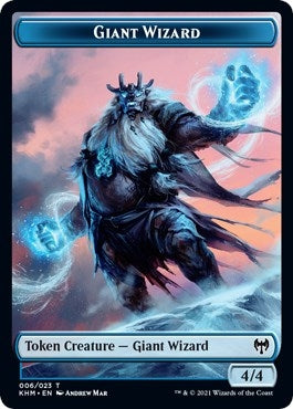 Image for Giant Wizard Token (6) [Kaldheim] - Magic: The Gathering