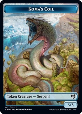Image for Koma's Coil Token (7) [Kaldheim] - Magic: The Gathering