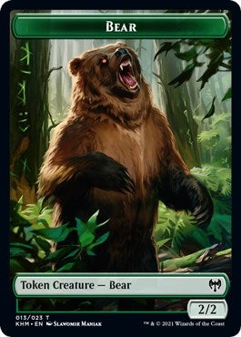 Image for Bear Token (13) [Kaldheim] - Magic: The Gathering