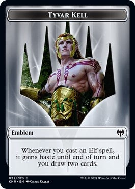 Image for Emblem - Tyvar Kell (22) [Kaldheim] - Magic: The Gathering