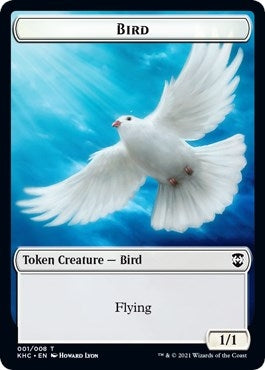 Image for Bird (001) // Soldier Double-Sided Token (1 // 4) [Kaldheim] - Magic: The Gathering