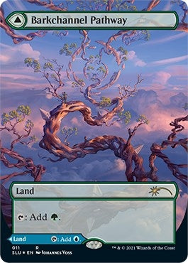 Image for Barkchannel Pathway (Borderless) (11) [Secret Lair Series] - Magic: The Gathering