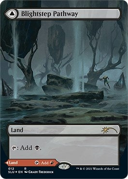 Image for Blightstep Pathway (Borderless) (12) [Secret Lair Series] - Magic: The Gathering