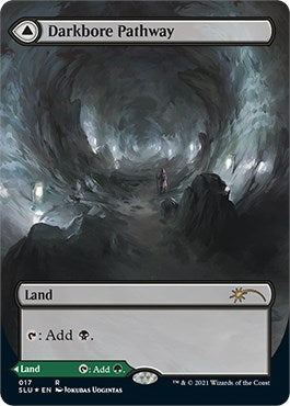 Image for Darkbore Pathway (Borderless) (17) [Secret Lair Series] - Magic: The Gathering