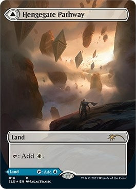 Image for Hengegate Pathway (Borderless) (18) [Secret Lair Series] - Magic: The Gathering