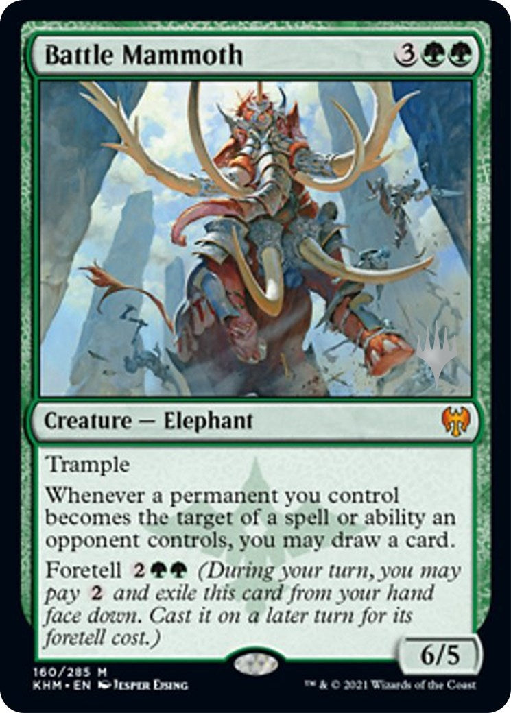 Image for Battle Mammoth (160) [Kaldheim] - Magic: The Gathering