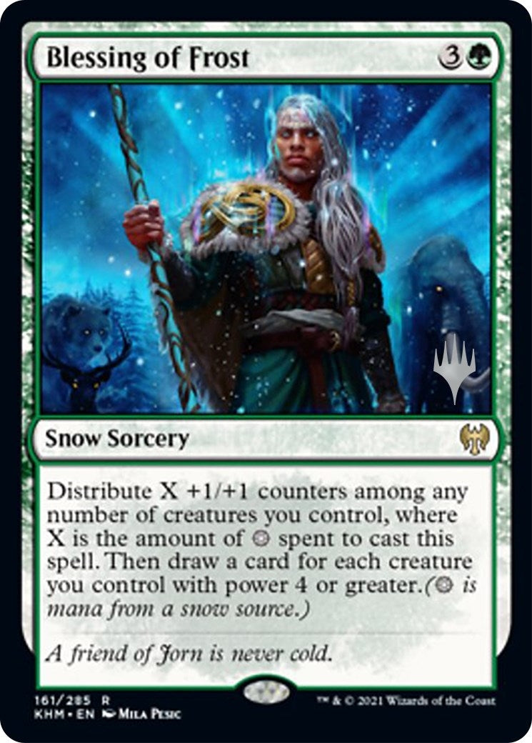 Image for Blessing of Frost (161) [Kaldheim] - Magic: The Gathering
