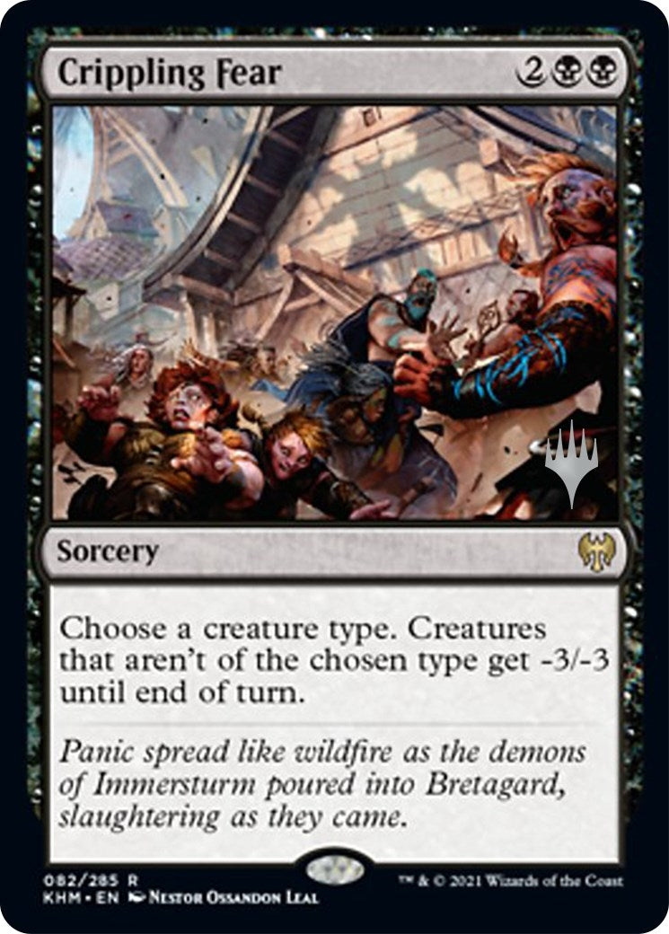 Image for Crippling Fear (82) [Kaldheim] - Magic: The Gathering