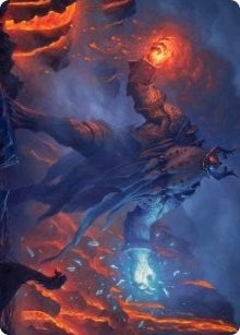 Image for Aegar, the Freezing Flame Art Card (55) [Kaldheim] - Magic: The Gathering