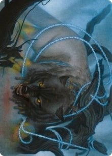 Image for Bind the Monster Art Card (11) [Kaldheim] - Magic: The Gathering