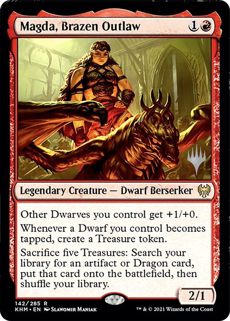 Image for Magda, Brazen Outlaw (142) [Kaldheim] - Magic: The Gathering